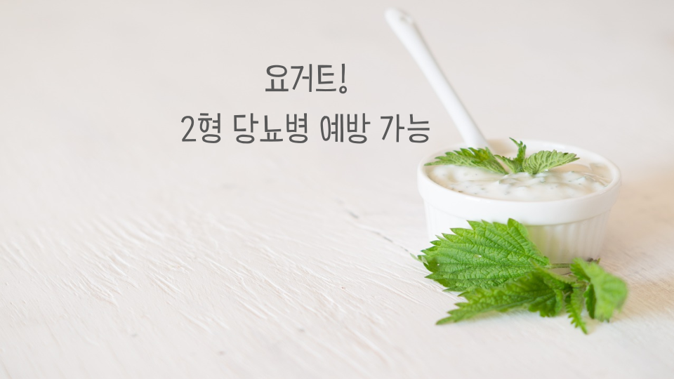 당뇨와 요거트 썸네일