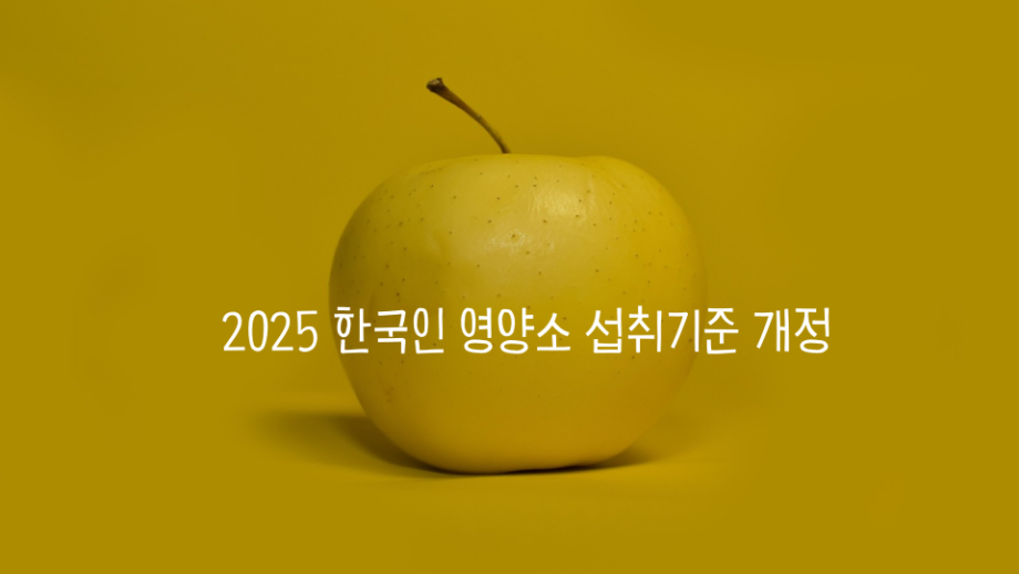 한국인 영양소 섭취기준 썸네일